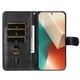 thumbnail image 5 of Funda con Cremallera para Xiaomi Redmi Note 13 5G, Carcasa Cartera de Cuero PU con Soporte y Tarjetero, 5 of 6