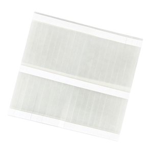 Magideal - 50X Tiras De Pegamento De 285Mm Parte Trasera Adhesiva Diy Álbum De Recortes Térmico Para Encuadernación Máquina , 4Mm 4 Mm