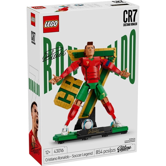Bloques de Construcción Lego Cristiano Ronaldo: Leyenda Del Futbol
