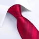thumbnail image 2 of Corbatas Seda Hombres, Paño Y Colleras. Modelos De Un Tono rojo Talla Única, 2 of 6