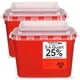 thumbnail image 1 of Contenedor para objetos punzantes Oakridge Products, 5.1 litros (paquete de 2), aprobado por los CDC, 1 of 7