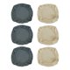 thumbnail image 2 of 6 Piezas Universal Spandex Stretch Boda Comedor Silla Asiento Cubierta, 2 of 5