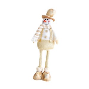 Magideal - Figura Navideña, Adorno Navideño, Estatua Cómoda, Suministros De Bricolaje, Muñeca De Longitud Telescópica, Muñeca De Peluche, Juguete Para Armario De