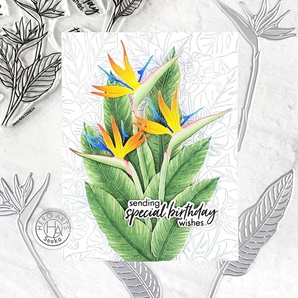 Troquel de Corte Metálico MCPOOX Flores 14,5x7,9 cm para Scrapbooking