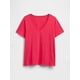 thumbnail image 4 of Camiseta GAP para mujer con cuello en V favorita de verano Azalea XXL, 4 of 4