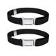 thumbnail image 1 of Cinturón WILLBOND Pack de 2 - 35 cm Negro Ajustable, 1 of 7