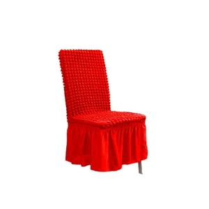 Genérico - Set De 6 Und. Fundas Turcas Sillas Rojo