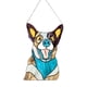 thumbnail image 5 of Gato Que Mira A Escondidas Vidrieras Suncatcher Amante Regalo Vidriera Colgante Perro, 5 of 5