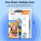thumbnail image 2 of KTRIO 30 Pack Laminating Sheets 3 Mil, Hold 8.5 x 11 inch Documents, 2 of 3