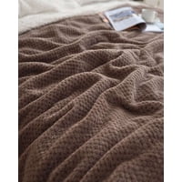 Mylhogar - Frazada Con Chiporro King 230X250Cm Café