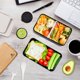 thumbnail image 4 of Fiambrera Bento Box Sinnsally para adultos de 1400 ml con compartimentos, 4 of 6