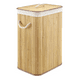 thumbnail image 1 of Cesta ropa sucia rectangular bambú color madera, 1 of 3