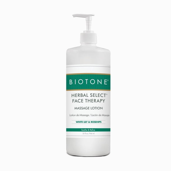Loción de Masaje Facial Biotone Herbal Select 944 ml
