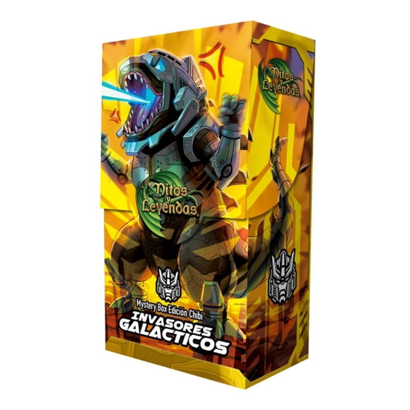Mystery Box Kaiju vs Mecha: Titanes - Invasores Galácticos