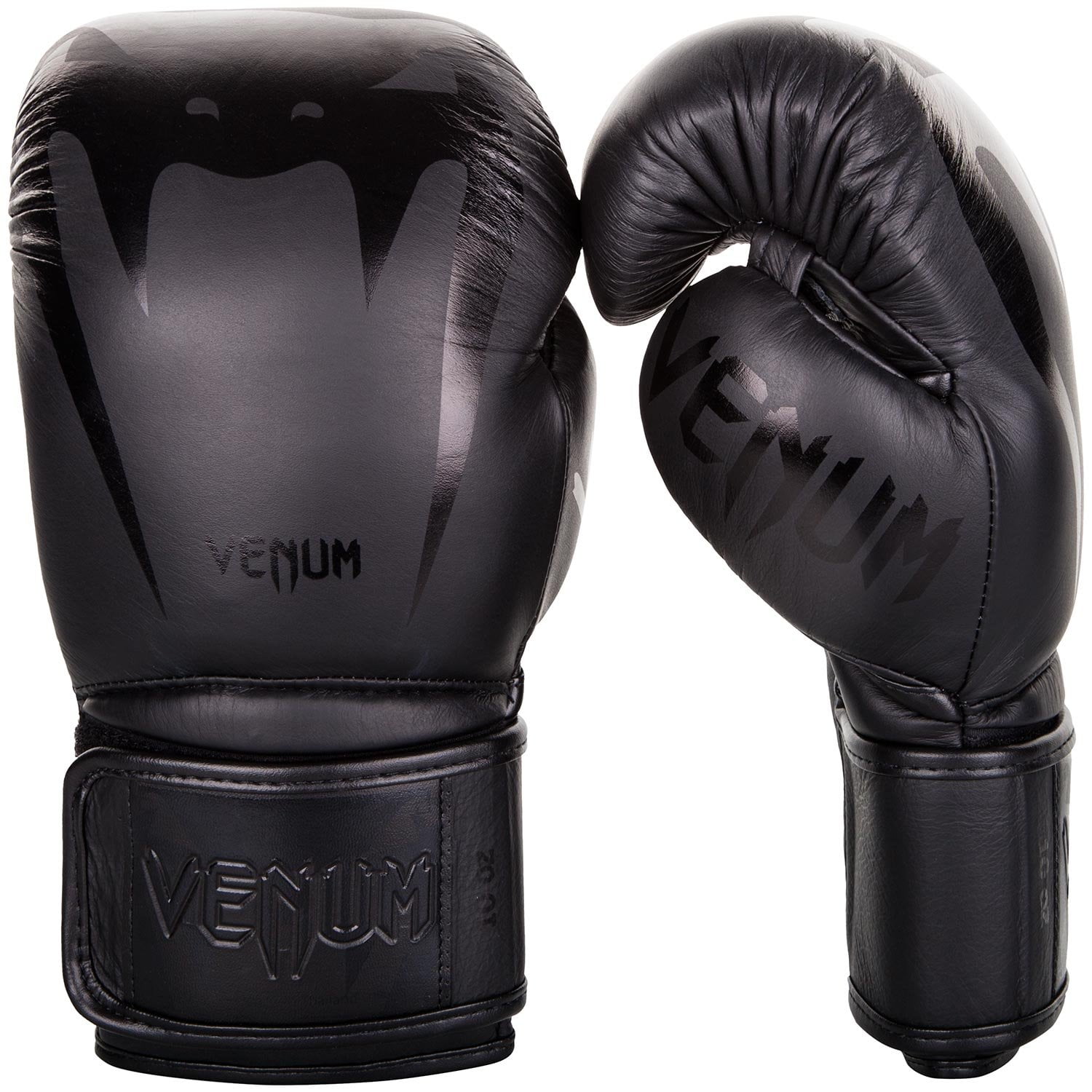 Guantes De Boxeo Venum Giant 3.0 De Cuero Nappa Negro