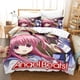 thumbnail image 1 of Anime Angel Beats Bedding Set Duvet Cover Bed Set Quilt Cover Pillowcase Comforter Boys Adult Bedding Bed Sheets, 1 of 5