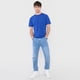 thumbnail image 4 of Polera Hombre Slim Detalle Cuello Azul Corona, 4 of 5
