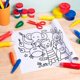 thumbnail image 4 of Rollo Adhesivo para Colorear Faber-Castell Little Creatives, 4 of 5