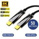 thumbnail image 1 of CABLE HDMI 2.1 FIBRA OPTICA 8k 48Gbps 50 metros, 1 of 3