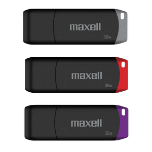 Maxell - Pack 3 Pendrive Usbpd 32Gb 2.0 Colores