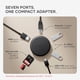 thumbnail image 2 of Hub USB-C Satechi OntheGo 7 en 1 100 W PD HDMI 4K, 2 of 7