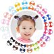 thumbnail image 1 of 40 piezas de 2 pulgadas, exquisitas, elásticas, lindas, mini lazos para el cabello para niñas, accesorios para diademas, niños, bebés (40 piezas), multicolor, 1 of 7