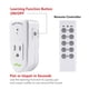 thumbnail image 5 of Interruptor de salida de control remoto inalámbrico BN-LINK 1200W/10A, 5 of 7