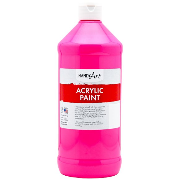 Pintura Acrílica Handy Art 946 ml Rosa Neón