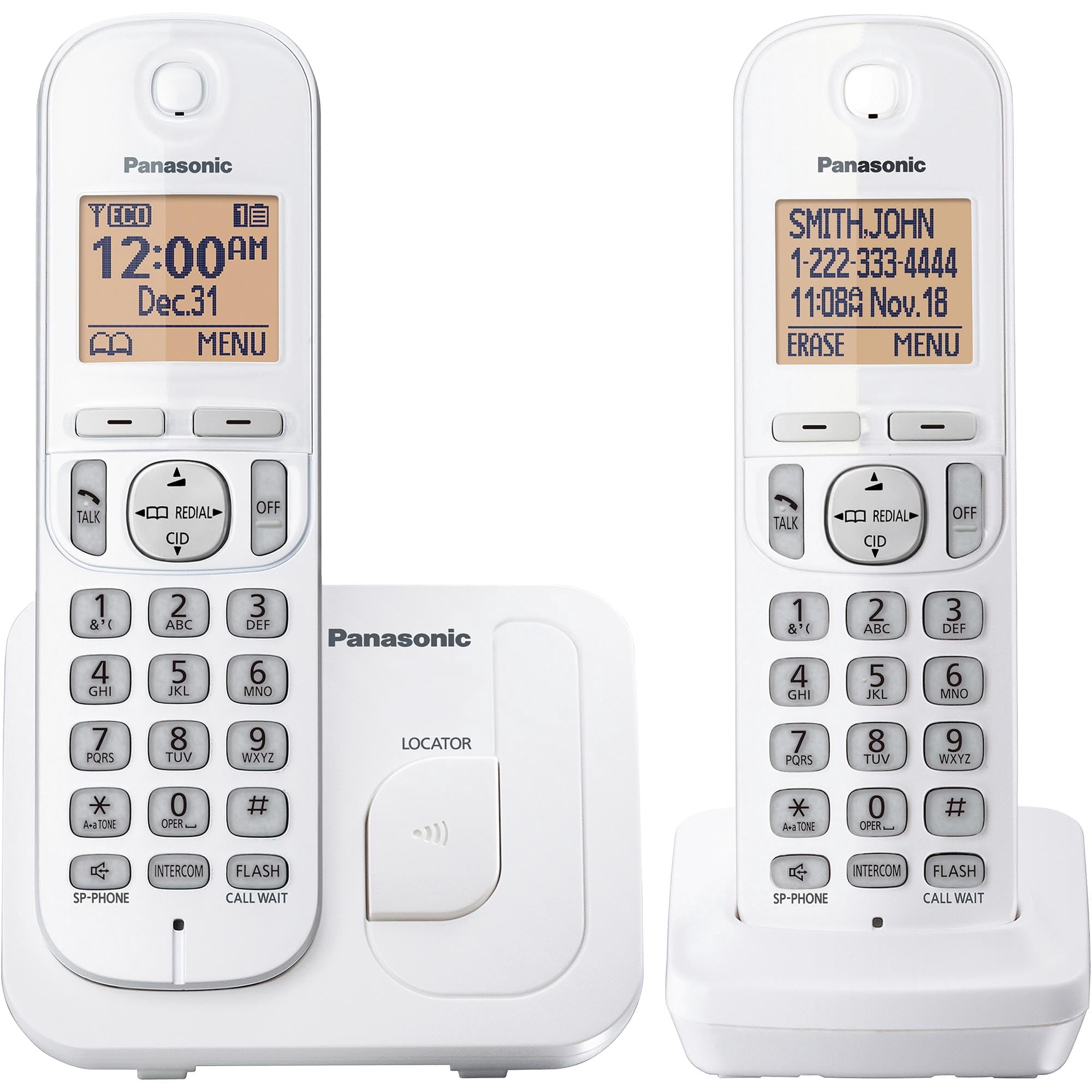 Teléfono Inalámbrico Panasonic Kx-tgc202w Blanco