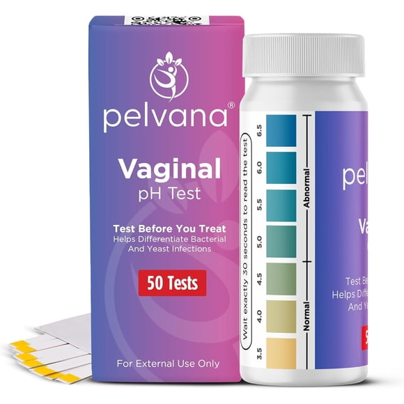 Tiras Test pH Vaginal Pelvana 50 Unidades Precisas