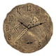 thumbnail image 3 of Reloj De Pared De 12 Pulgadas Impermeable Para Interiores Y Exteriores Con Pantalla De Temperatura Silenciosa, 3 of 5