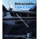 thumbnail image 3 of Cargador para auto DICMKY Hub USB de 4 puertos con luz RGB retráctil, 3 of 9