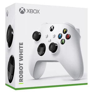 Control Inalámbrico Xbox Color Robot White Blanco Robot White