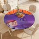 thumbnail image 4 of Monster Bash-theme Fitted Round Tablecloths Elastic Edged Table Covers Waterproof Table Cloth for Kitchen Holiday Party Tables Decor 150cm, 4 of 6