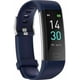 thumbnail image 1 of Termómetro de muñeca conectado, resistente al agua IP68 - Reloj deportivo inteligente para hombre y mujer - Podómetro para correr, dormir y hacer ejercicio - Azul, 1 of 5