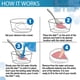 thumbnail image 2 of Disco rebaseador instantáneo para dentaduras Instant Smile, moldeable con agua caliente, 2 of 3