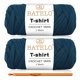 thumbnail image 1 of Hilo tipo camiseta BATELO 400 g / 144 yds Poliéster Azul Denim – Juego de 2, 1 of 7