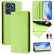 thumbnail image 1 of Funda Billetera con Soporte para Motorola Edge 60 Stylus 5G Bloqueo RFID Plegable Verde claro, 1 of 6