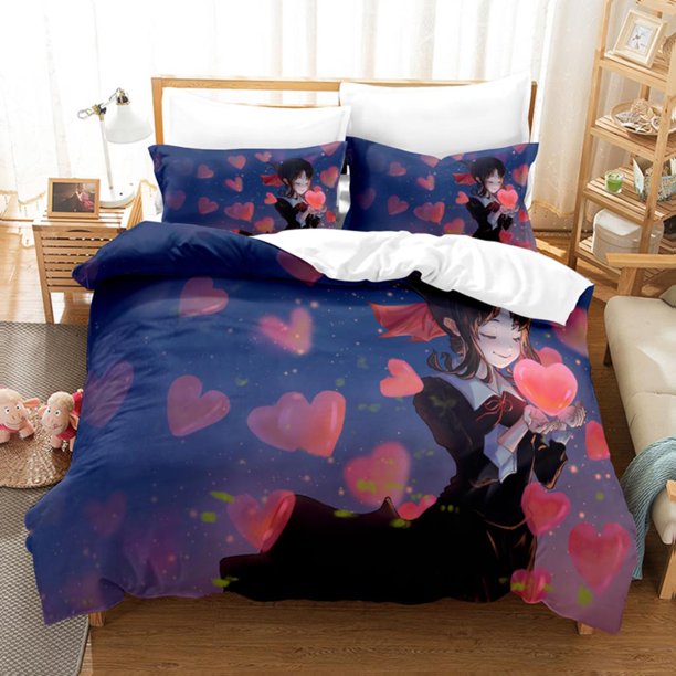 v2846 Bed Sheets Miss Huiye Bedding Sets Duvet Cover Set With Pillowcase Twin Full Queen King Bedclothes Bed Linen 3-Piece Bedding Set (1 Duvet Cover + 2 Pillow Shams) Bed Sheets ju2846