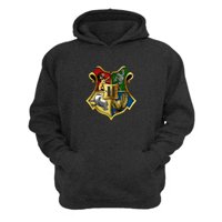 Genérico - Polerón Canguro Howarts Gris Oscuro Talla Xs Unisex