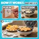 thumbnail image 3 of Mini Gofrera CucinaPro 10 cm Sonrisa Soleada, 3 of 8