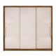 thumbnail image 1 of Closet 3 Puertas Corredera Luxor Café y Blanco, 1 of 4