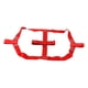 thumbnail image 2 of Correa De Amarre Para Rueda Trasera De Motocicleta Arnés De Transporte De Neumáticos De Poliéster Resistente Rojo, 2 of 5