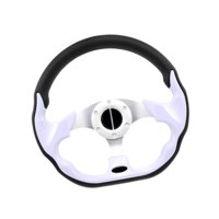 Ioensy - Generic Sport Race Car Volante Reemplazo Antideslizante Barcos Barcos 32Cm Blanco