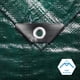 thumbnail image 4 of Tarp CARTMAN, impermeable, verde, 10 x 12 pies, 8 mil de grosor, paquete de 2, 4 of 6