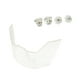 thumbnail image 1 of Visera Para Casco De Fútbol, Fácil De Instalar, Cubierta Protectora Para Fútbol, Béisbol, Color Blanco, 1 of 3