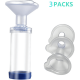 thumbnail image 1 of Espaciadores para Adultos y Niños con 3 Máscaras Spacer（3 Packs）enviados desde EE. UU., 1 of 4