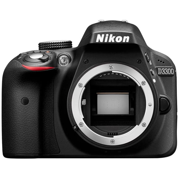 Cámara DSLR Digital Nikon D3300 Cuerpo Negro 24.2 MP LCD de 7.6 cm