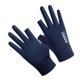 thumbnail image 2 of Hombres Guantes De Seda De Hielo Verano Protección Solar Antideslizante Pesca Dos Dedos Azul, 2 of 5