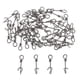 thumbnail image 5 of Bloqueo Rápido De Acero Inoxidable De 50 Piezas Conector Giratorio A Presión De Pesca De Pesca 18mm, 5 of 5